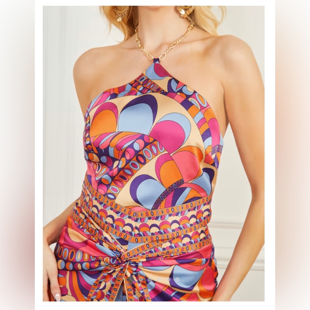 MARCIANO by Guess NEW ARRIVAL Gypset Scarf Top Size XXS